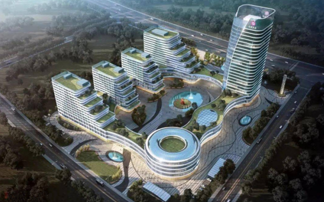 濟南圣泉集團園林景觀工程